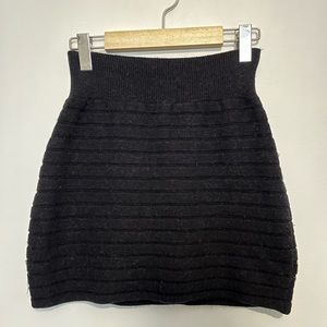 Rag & Bone Silk/Alpaca Mini Skirt